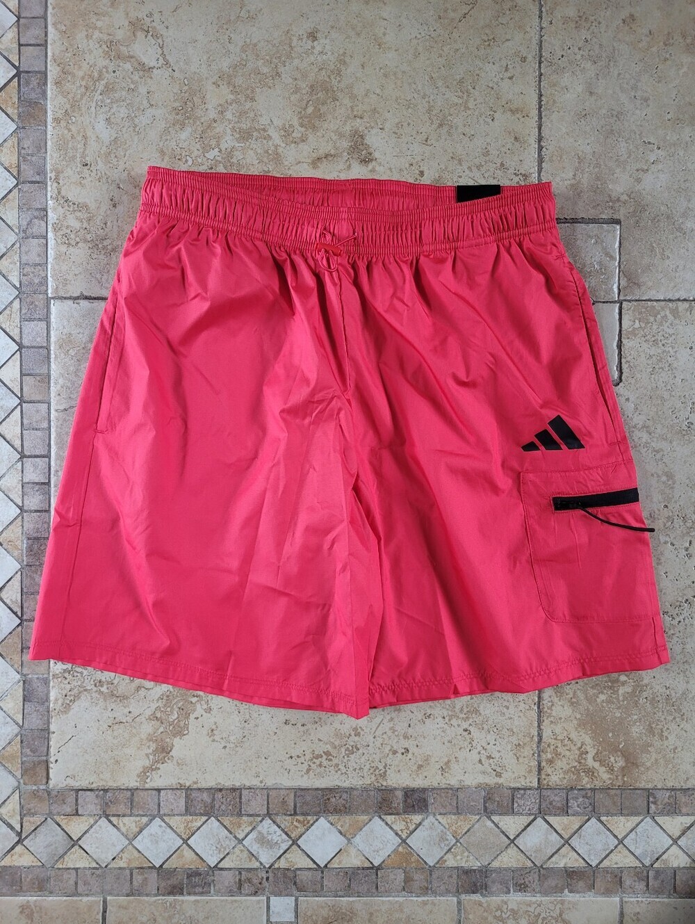 adidas Men’s Athletic Shorts with Black Logo
